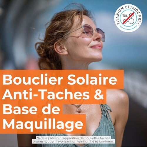 Minoris Leke Karşıtı Güneş Kremi Losyonu SPF 50+, Organik, Doğal & Mineral İçerikli, Hassas Ciltler İçin, Hipoalerjenik, Vegan, Suya Dayanıklı, Geniş Spektrumlu, Makyaj Bazı Olarak Uygun, - Görsel 3