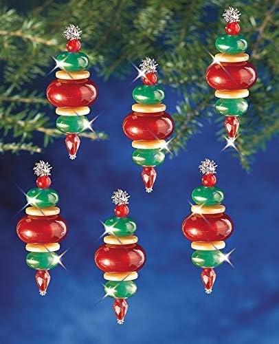 Beadery -5941 Plastik Tatil Boncuklu Süs Seti Victoria Bibloları 5,72 cm x 1,92 cm 12 Adet - Görsel 3