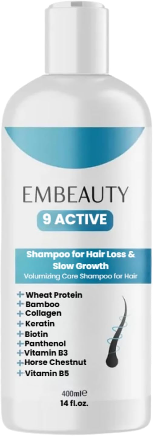 Embeauty Kolajen Ve Keratin Saç Dökülmesine Karşı Hızlı Sac Uzatan Dolgunlaştırıcı Onarıcı Besleyici Şampuan - Görsel 2