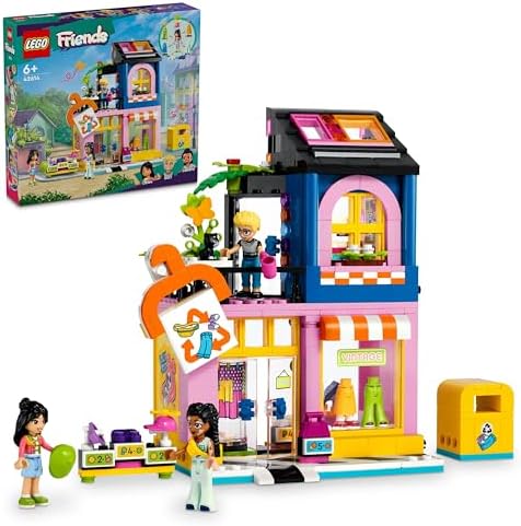 Alternative view of Giyim Mağazası 42614-6 Yaş ve Üzeri Çocuklar için Olly, Liann ve Jordin Minifigürü İçeren Yaratıcı Oyuncak Yapım Seti (409 Parça)