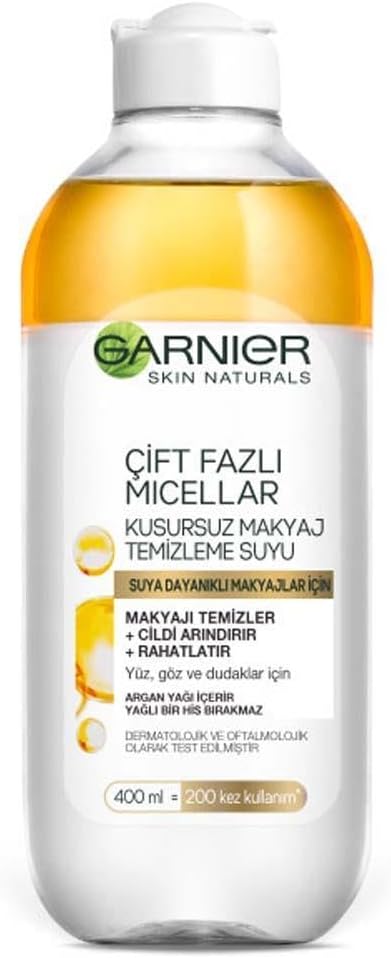 Alternative view of Skin Naturals Çift Fazlı Micellar Kusursuz Makyaj Temizleme Suyu (400 ml)