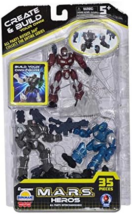 S00040930 Sun-Hpk-Figür Set M.A.R.S.Heros 3Lü 35Prç.3A. - Görsel 2