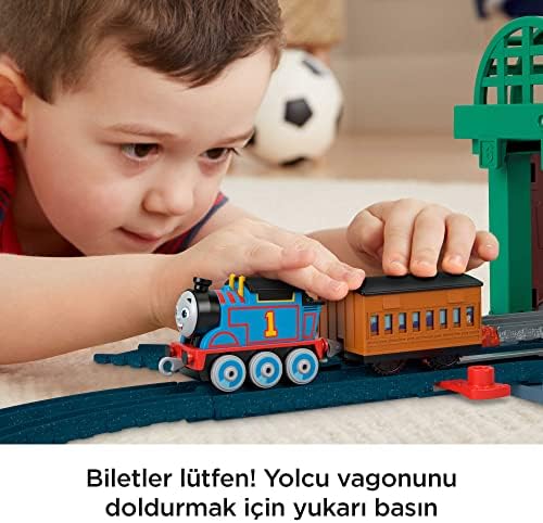 Alternative view of Thomas & Thomas ve Arkadaşları™ Knapford İstasyonu Oyun Seti Thomas ve Arkadaşları Knapford İstasyonu tren seti HGX63