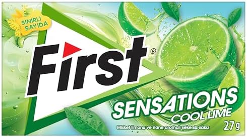 Alternative view of First Sensations Cool Lime Aromalı Şekersiz Sakız 27 gr