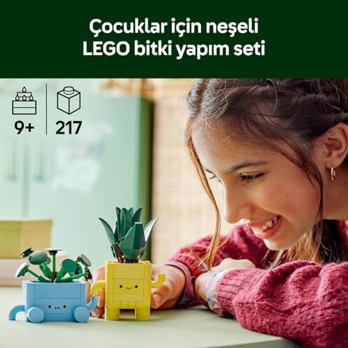 Alternative view of Mutlu Bitkiler 10349-9 Yaş ve Üzeri Bitki Sever Çocuklar için Renkli Saksılı Yapım Seti, Oyun ve Dekorasyon için Eğlenceli ve Öğretici Seti, Doğum Günü Hediyesi (217 Parça)