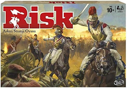 Alternative view of Risk Kutu Oyunu | 2-5 Oyuncu İçin Oyunu | Gençler, Yetişkinler ve Aileler İçin Masa Oyunu | Fetih ve Dünya Hakimiyeti Temalı Oyun | 10 Yaş ve Üzeri | Türkçe Versiyon