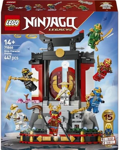 Alternative view of Karakteri Sergileme Modeli 15. Yıl Dönümü 71866-14 Yaş ve Üzeri Çocuklar için 8 Minifigür İçeren Dekoratif Sergileme Oyuncak Yapım Seti, Yaratıcı Hediye Fikri (447 Parça)