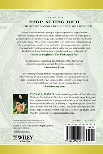 Alternative view of Stop Acting Rich:...And Start Like A Millionaire