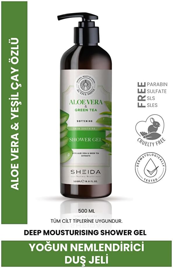 Alternative view of Yumuşatıcı Duş Jeli Aloe Ve Yeşil Çay Özlü 500ml