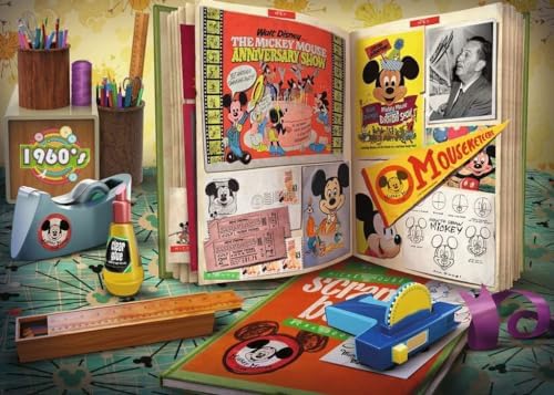 1000 Parça Puzzle W. Mouse 1960'lar - Görsel 3