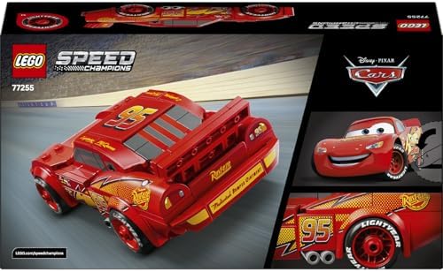 | Şimşek McQueen 77255 – 9 Yaş ve Üzeri Çocuklar için 'Lightyear' Baskılı Lastikler ve Ünlü Far Çıkartmaları İçeren Oyuncak Yapım Seti, Yaratıcı Hediye Fikri (270 Parça) - Görsel 3