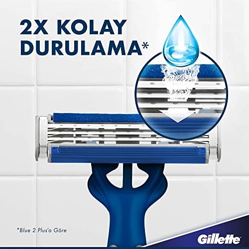 Blue3 Slalom Kullan At Erkek Tıraş Bıçağı 8 Adet - Görsel 2