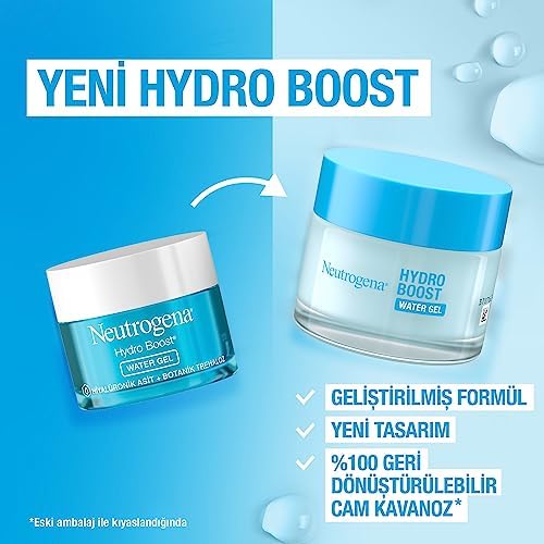 Hydro Boost Water Jel Nemlendirici Normal Ciltler için 50 ml— Hyalüronik asit içeren, tüm cilt tipleri için nemlendirici krem — Taze ve ışıltılı bir görünüm için nemlendirici jel - Görsel 3