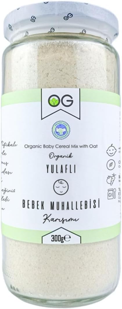 Alternative view of OG Organik Yulaflı Bebek Muhallebisi Karışımı 300 gr 6 Ay