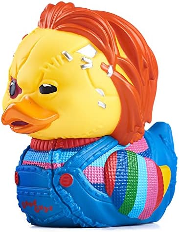 Alternative view of TUBBZ Box-Edition Chucky yaralı koleksiyoncu vinil kauçuk ördek figürü - resmi Chucky ürünü - Horror TV & filmler