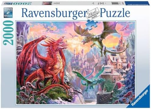 167173 Ejderhalar Yetişkin Puzzle, 2000 Parça - Görsel 2