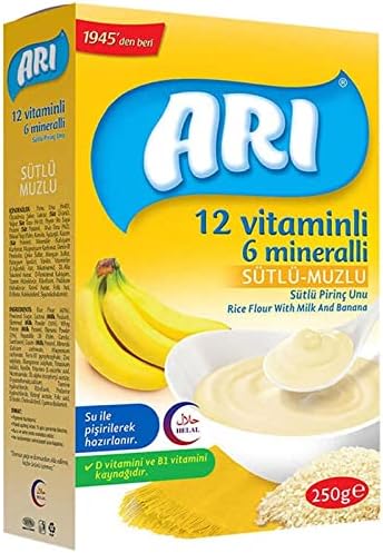 Alternative view of Arı Mama 12 Vitaminli 6 Mineralli Sütlü Muzlu,250 Gr
