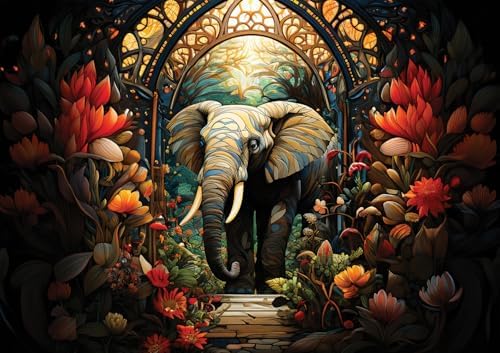 Çiçeklerin Koruyucusu 1000 Parça Puzzle - Görsel 3