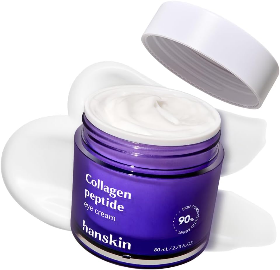Hanskin Collagen Peptide Eye Cream-Göz Kremi%80 Kolajen ve 20 çeşit Peptit/Yaşlanma Karşıtı 80ml