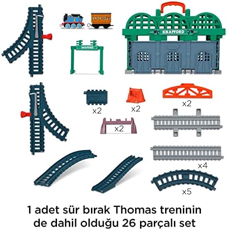 Thomas & Thomas ve Arkadaşları™ Knapford İstasyonu Oyun Seti Thomas ve Arkadaşları Knapford İstasyonu tren seti HGX63