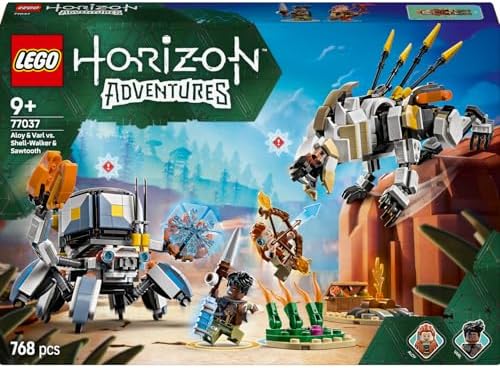 Alternative view of Horizon Adventures Aloy ve Varl, Metalkabuk ve Hızardiş’e Karşı 77037-9 Yaş ve Üzeri Çocuklar için Yaratıcı Oyuncak Yapım Seti, Doğum Günü Hediyesi (768 Parça)