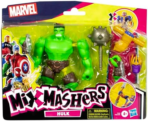Alternative view of AVENGERS MixMashers Hulk kişiselleştirilebilir Deluxe Mix and Match aksiyon figürü ve aksesuarları