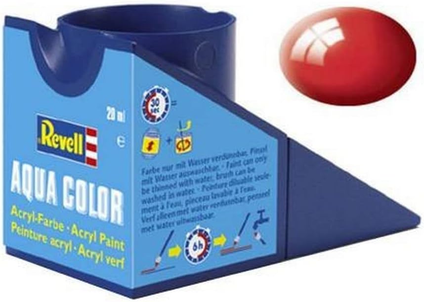 Alternative view of - Su Bazlı Boyası Ateş Kırmızısı Parlak 18 Ml (36131)