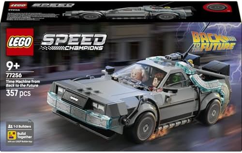 Alternative view of Geleceğe Dönüş’ten Zaman Makinesi 77256-9 Yaş ve Üzeri Çocuklar için Doktor Brown ve Marty McFly Minifigürleri İçeren Yaratıcı Oyuncak Yapım Seti, Hediye Fikri (357 Parça)