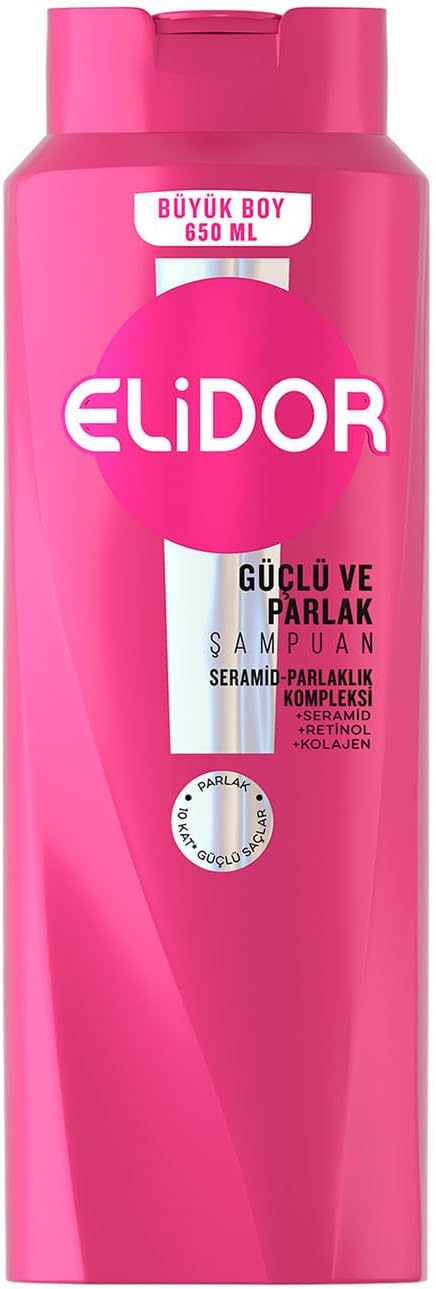 Saç Bakım Şampuanı, Güçlü ve Parlak, 650 ml - Görsel 3