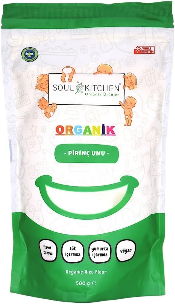 Organik Pirinç Unu 500gr