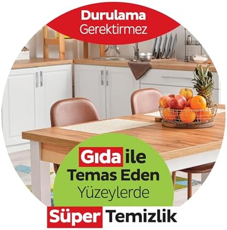 Easy Clean Süper Yüzey Temizlik Mutfak Havlusu&Mendili Bergamot Yağlı 50 Yaprak - Görsel 3