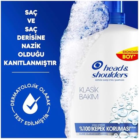 & Shoulders Klasik Bakım Kepeğe Karşı Etkili Şampuan 800ml