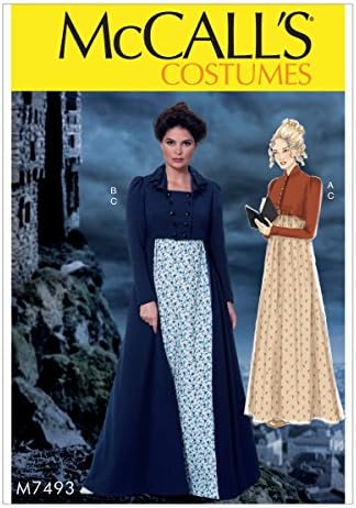 McCall's Patterns 's kesim kalıbı Kostüm, çok renkli, ölçüler 14 – 22-P