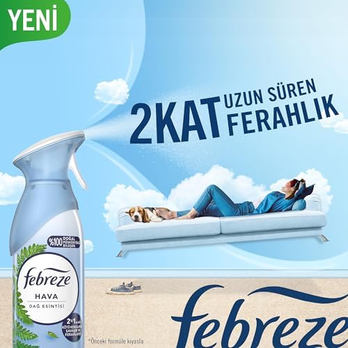 Alternative view of Febreze Hava Ferahlatıcı Sprey Oda Kokusu Dağ esintisi 185 ml