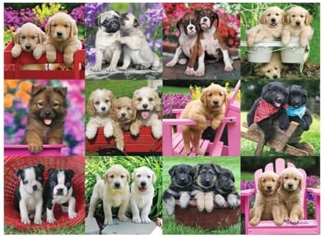 Alternative view of 500 Parça Puzzle Köpek Yavruları