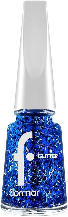 Alternative view of Yoğun Simli Şeffaf Oje - Glitter Nail Enamel - Gl07 - 8682536049832