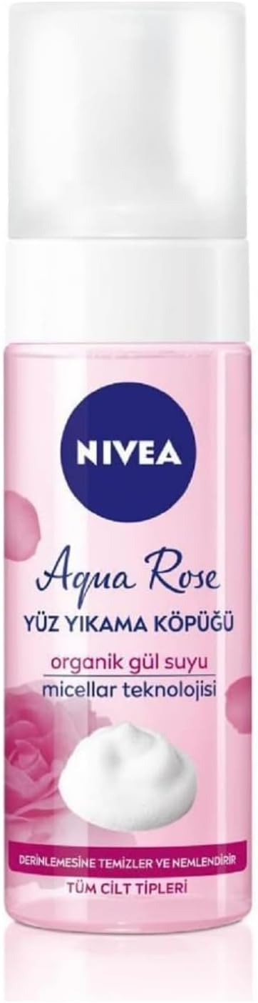 Alternative view of Aqua Rose Organik Gül Suyu İçeren Yüz Yıkama Köpüğü 150ml, Nemlendirici, Yüz Temizleyici, Micellar