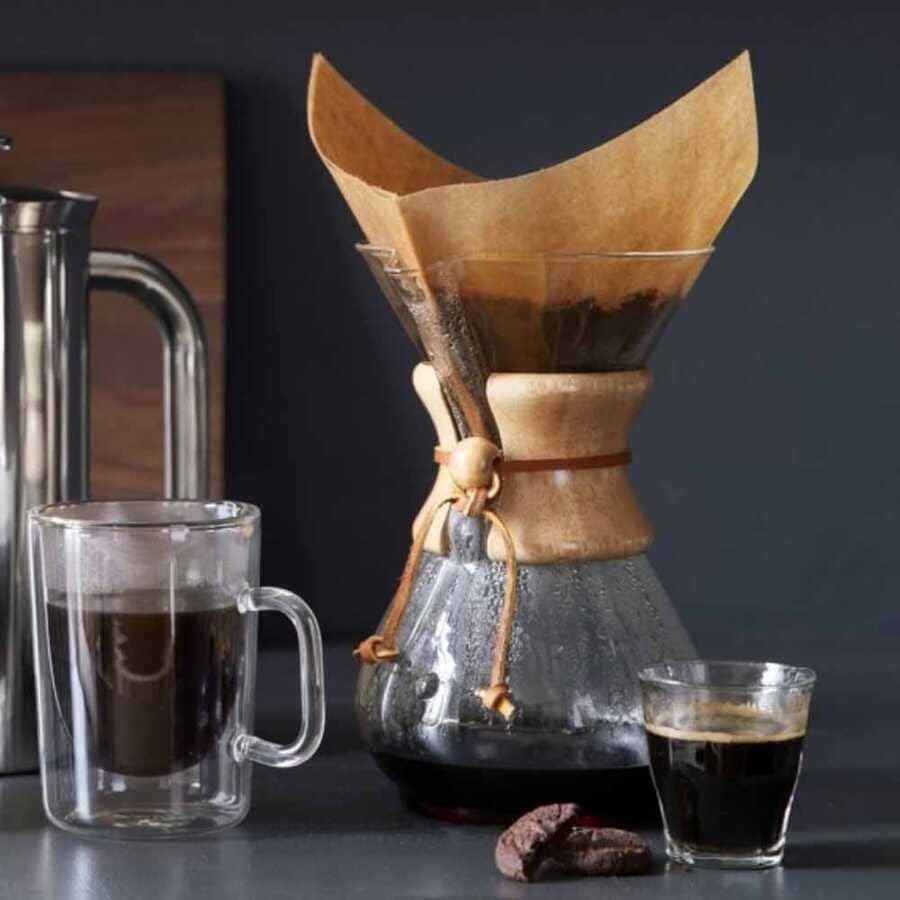 Alternative view of Cam Dripper Ekipmanı - Kahve Demleme Aleti - Cam Kahve Demleme - 800 ml - 6 cup