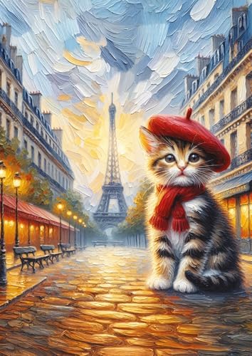 Sanatçı Kedi Paris’te 260 Parça Puzzle
