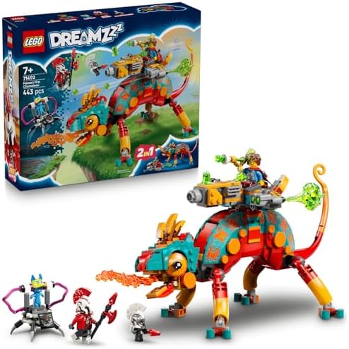 Mateo’nun Ateş Bukalemunu 71492-7 Yaş Üzeri Kız ve Erkek Çocuklar için Mateo ve Zero Minifigürleri ve, Z-Blob ve Sibercik Figürleri İçeren Yaratıcı Oyuncak Yapım Seti (443 Parça) - Görsel 3