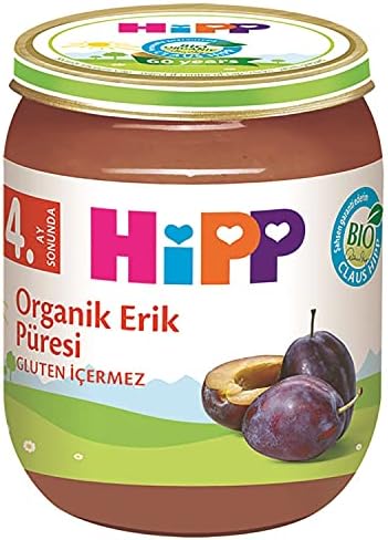 Organik Erik Püresi 125 gr