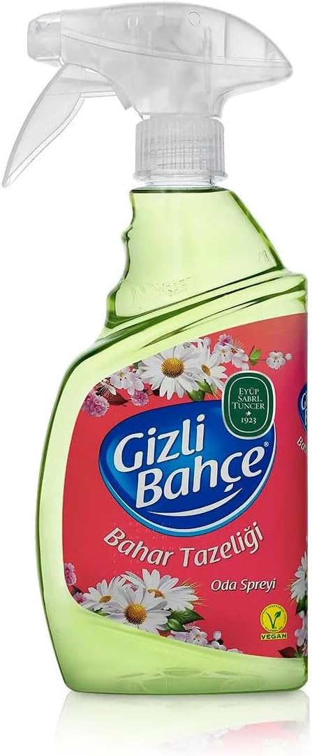 Gizli Bahçe Yeni Nesil Oda Spreyi Bahar Tazeliği 500 Ml Pet Şişe - Görsel 3