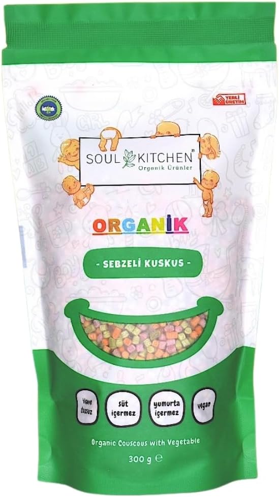 Organik Sebzeli Kuskus 300 g