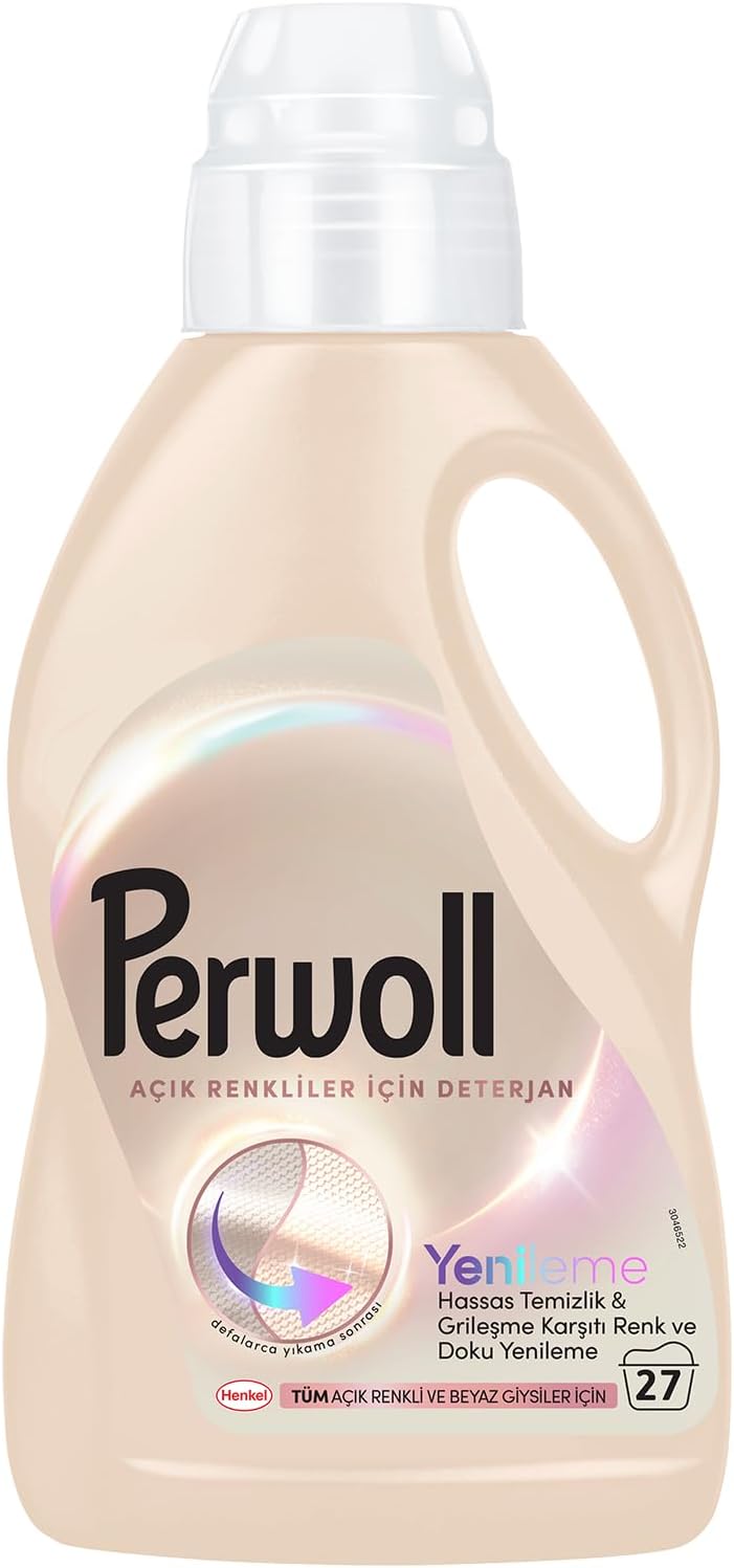 Açık Renkliler Sıvı Çamaşır Detarjanı 1.485 Litre, 1.5L