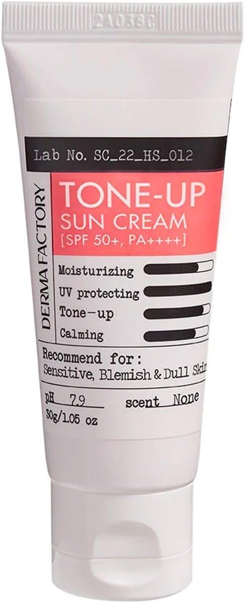 Alternative view of FACTORY Ton Eşitleyici Pembe Tonlu Kalamin İçeren Vegan Güneş Kremi Derma Factory Tone Up Sun Cream 30 GR