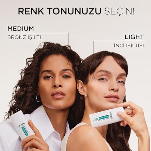 Bright Reveal Spf 50+ Koyu Leke Karşıtı Renkli Fluid Günlük Yüz Güneş Kremi 50 ml - Medium