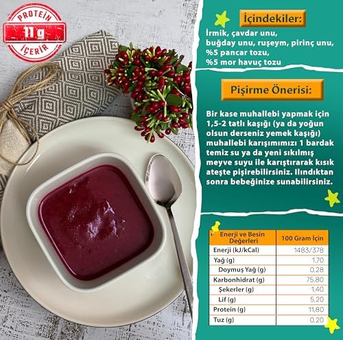 Alternative view of Mor Sebzeli Muhallebi Unu Karışımı +8 Ay 200 Gram