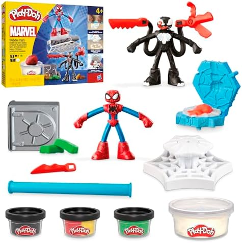 Spider-Man Fırlat ve İkiye Böl Kapışması Oyun Seti - Görsel 3