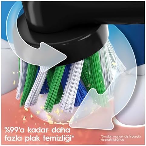 Alternative view of Şarjlı/Elektrikli Diş Fırçası Vitality Pro Siyah Koruma ve Temizlik