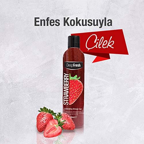 Peeling Etkili Arındırıcı Duş Jeli 400 ml (Çilek) - Görsel 2